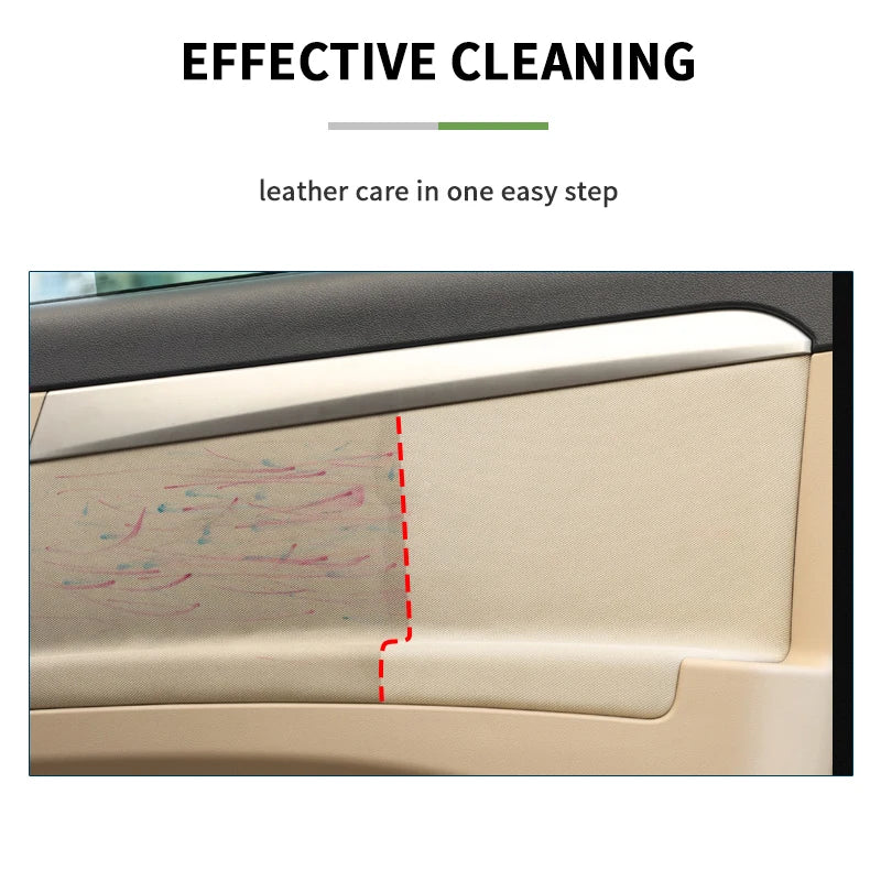 HGKJ Leather & Upholstery Cleaner – Neutral pH Interior Deep Cleaner