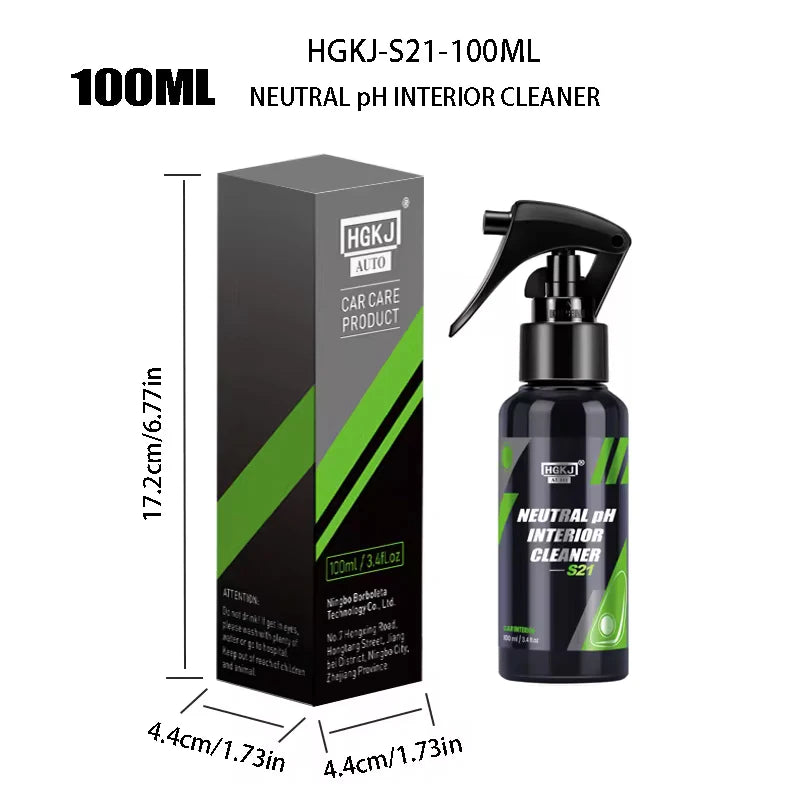 HGKJ Leather & Upholstery Cleaner – Neutral pH Interior Deep Cleaner