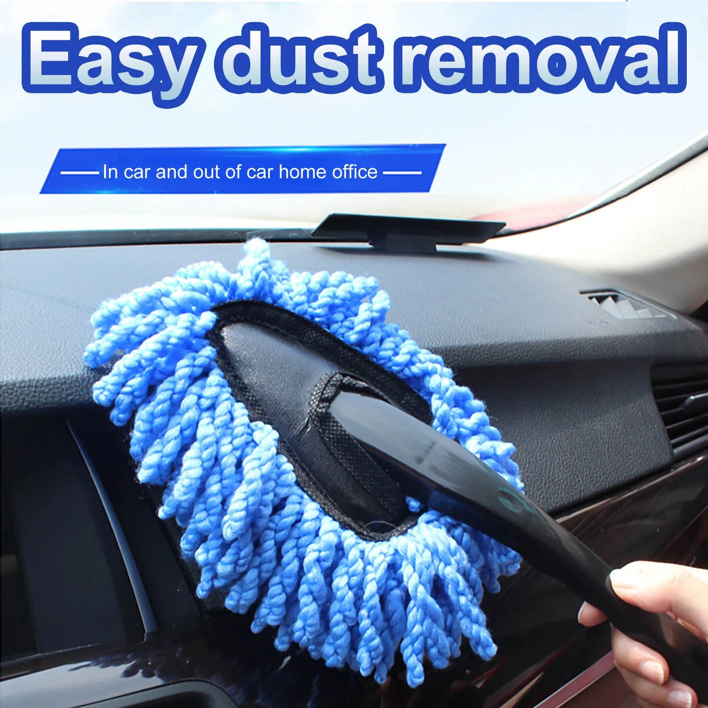 Multifunctional Car Wash Mop & Waxing Cleaning Brush