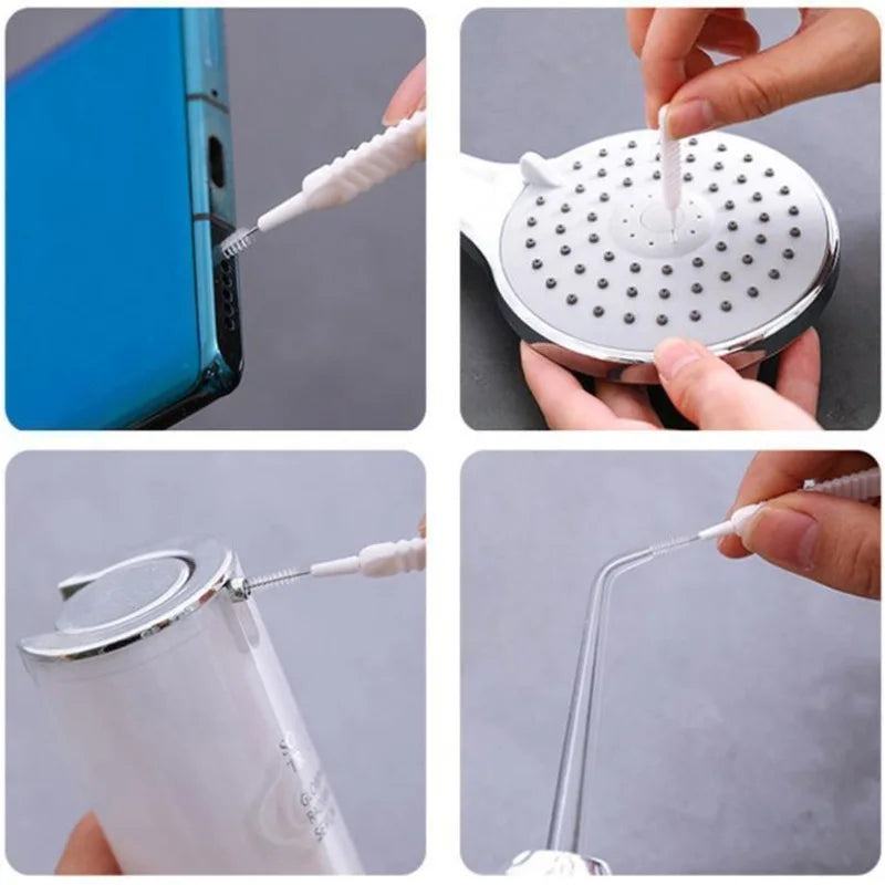 Mini Detail Cleaning Brush Sets For Shower Heads, Phones & More