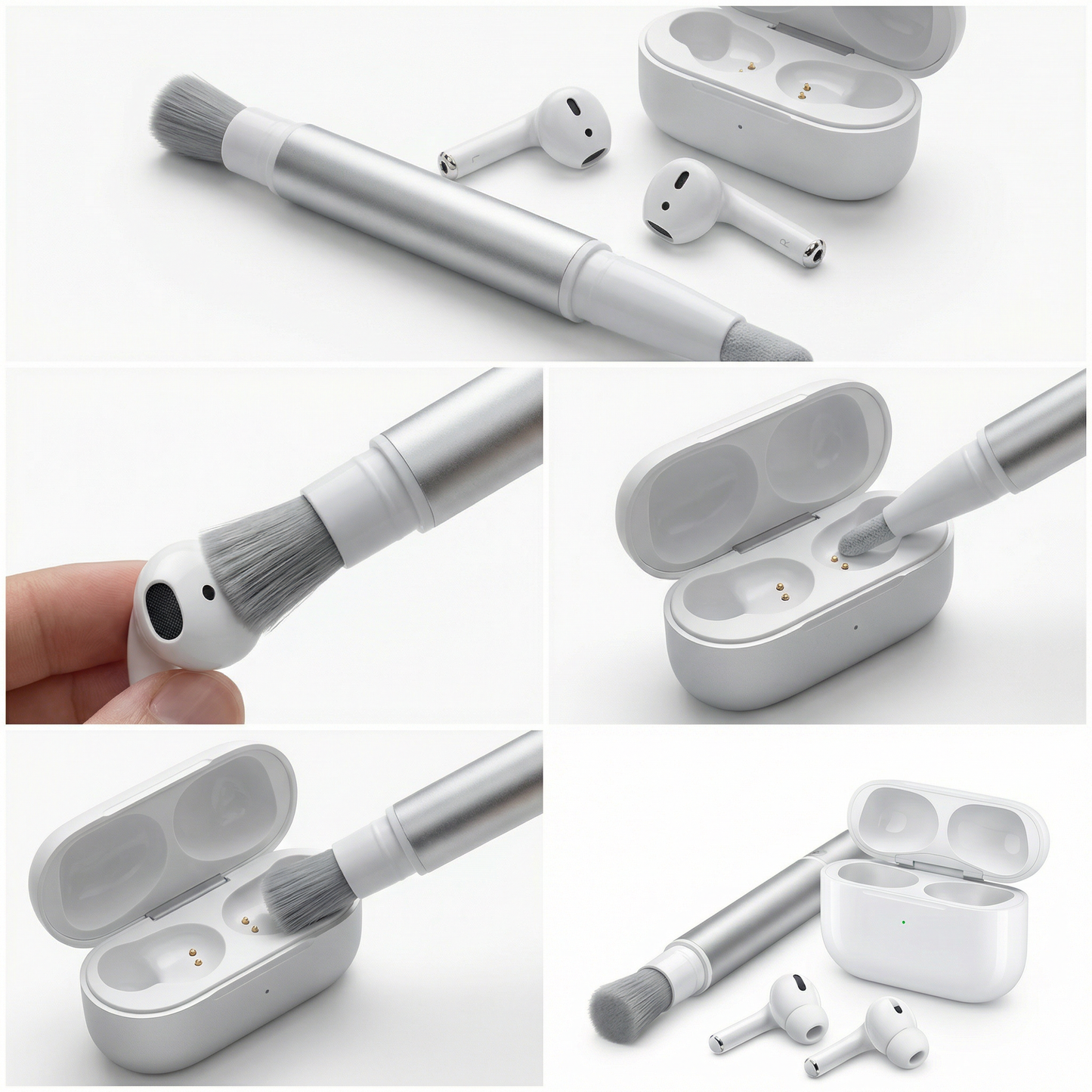 Earbuds Cleaning Pen 360° Deep Cleaning for Earbuds & Charging Cases