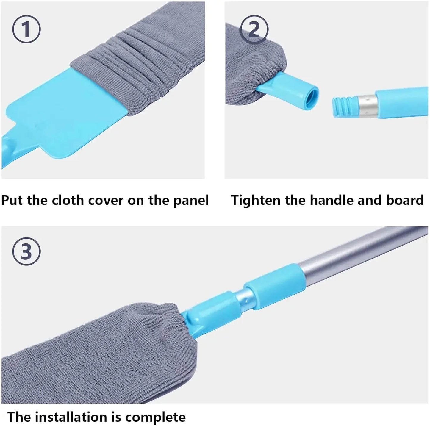 Telescopic Reusable Microfiber Cleaning Duster