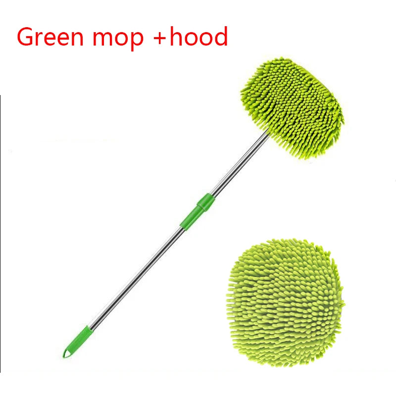 Car Washing Mop Cleaning Brush With Telescopic Long Handle
