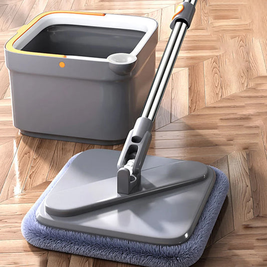 Hands-Free Spin Mop & Bucket – 360° Floor Cleaning System
