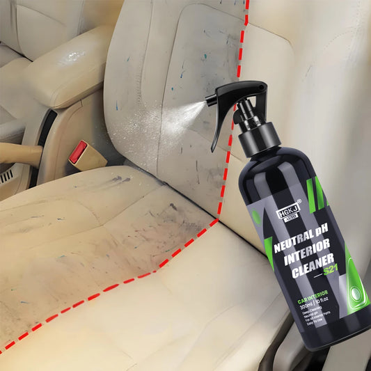 HGKJ Leather & Upholstery Cleaner – Neutral pH Interior Deep Cleaner