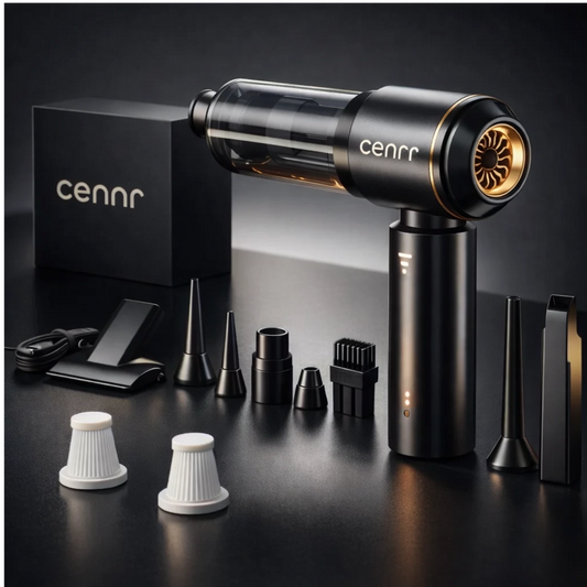 Ultra Powerful Cenrr Portable Multifunctional Vehicle/Home Vacuum Cleaner